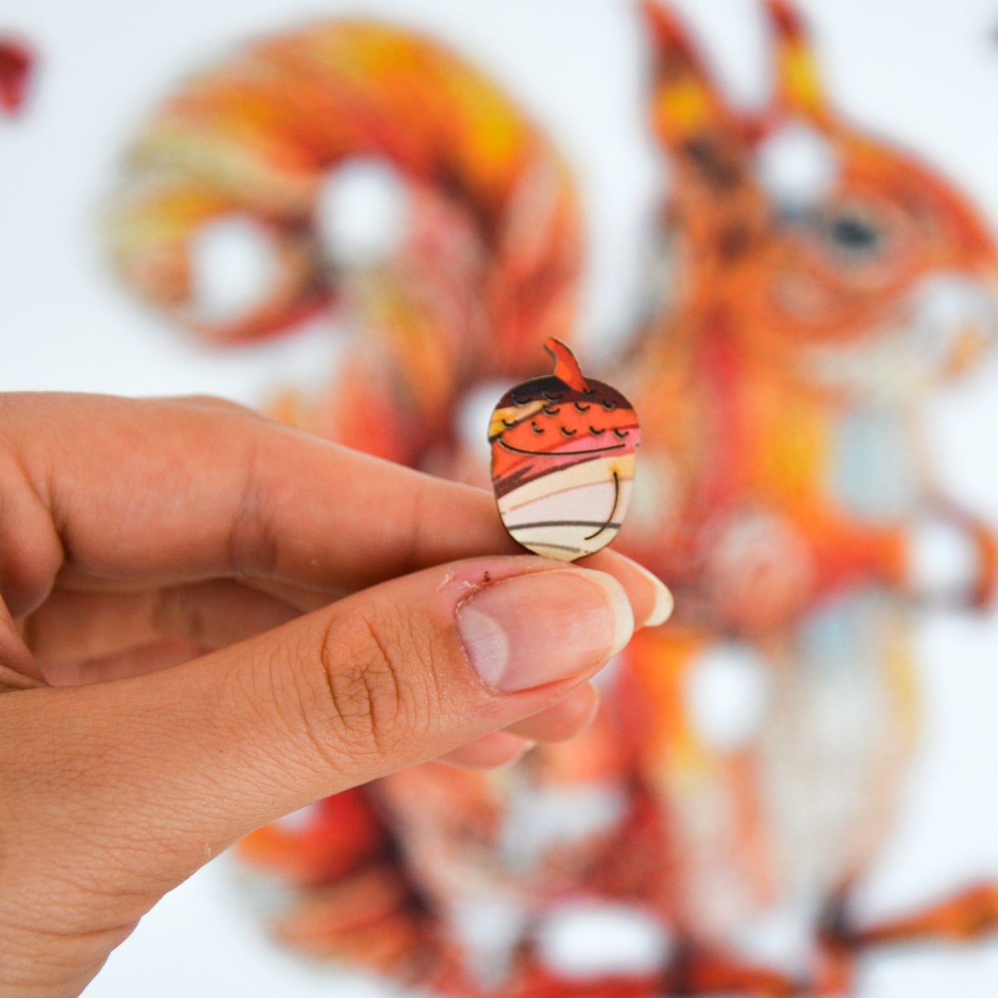 Adorable Squirrel Puzzle - Lubiwood UK