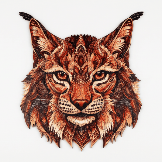 Adventurous Lynx Puzzle - Lubiwood UK