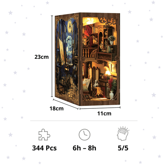 Art Workshop Book Nook - Lubiwood UK