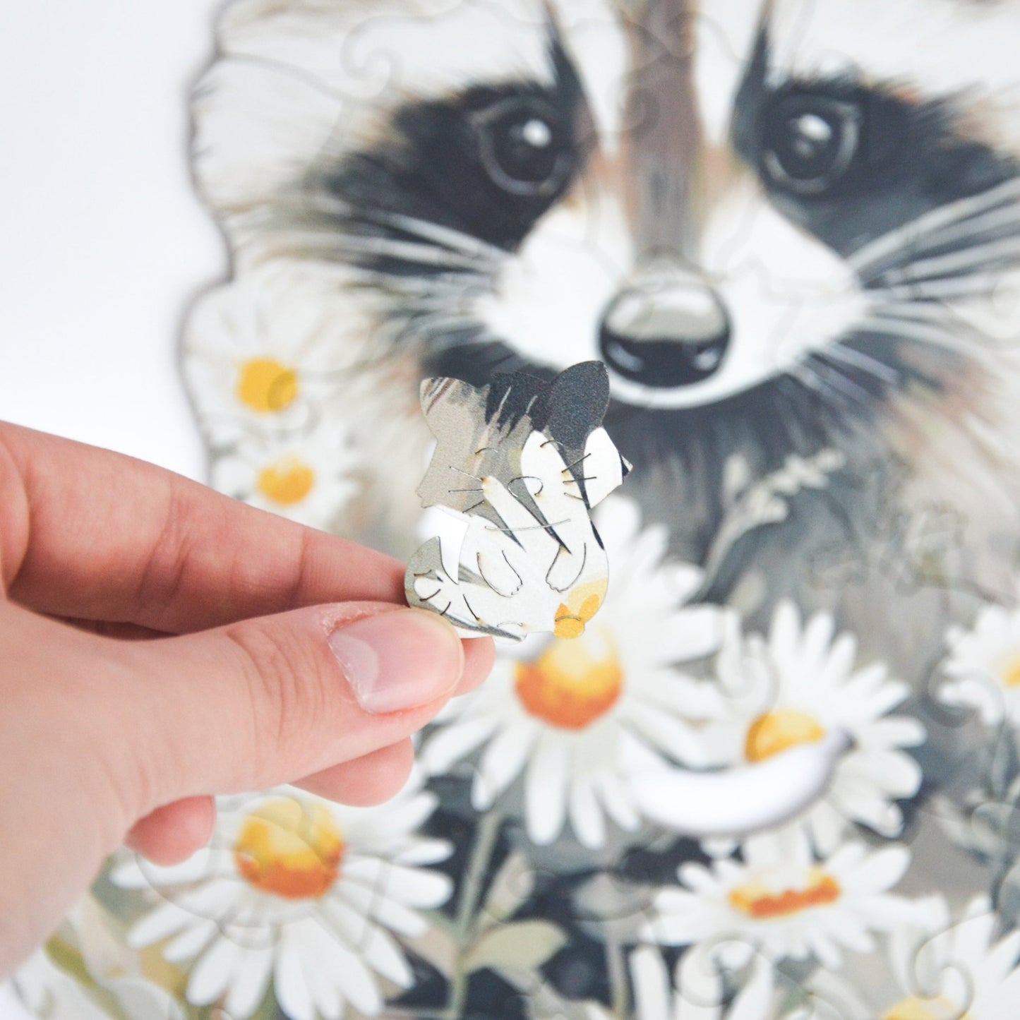 Cheeky Raccoon Junior Puzzle - Lubiwood