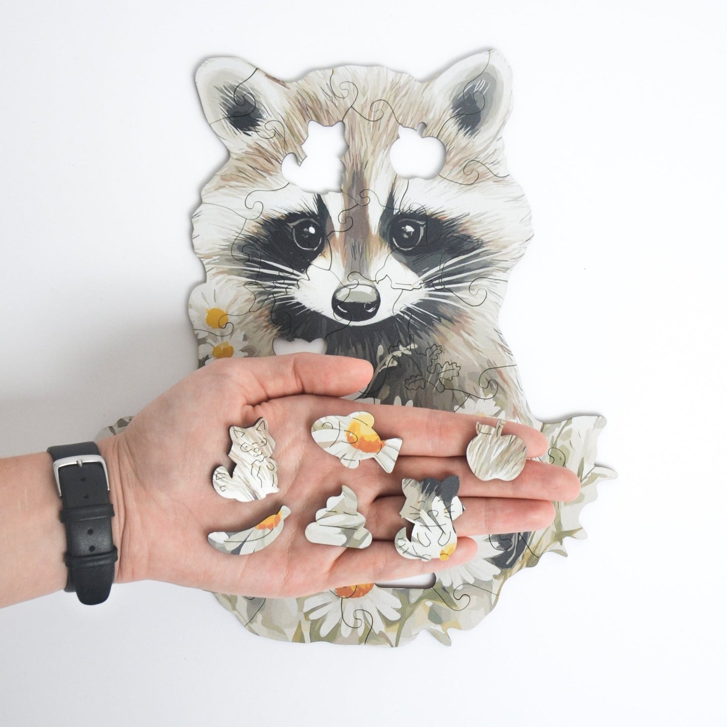 Cheeky Raccoon Junior Puzzle - Lubiwood