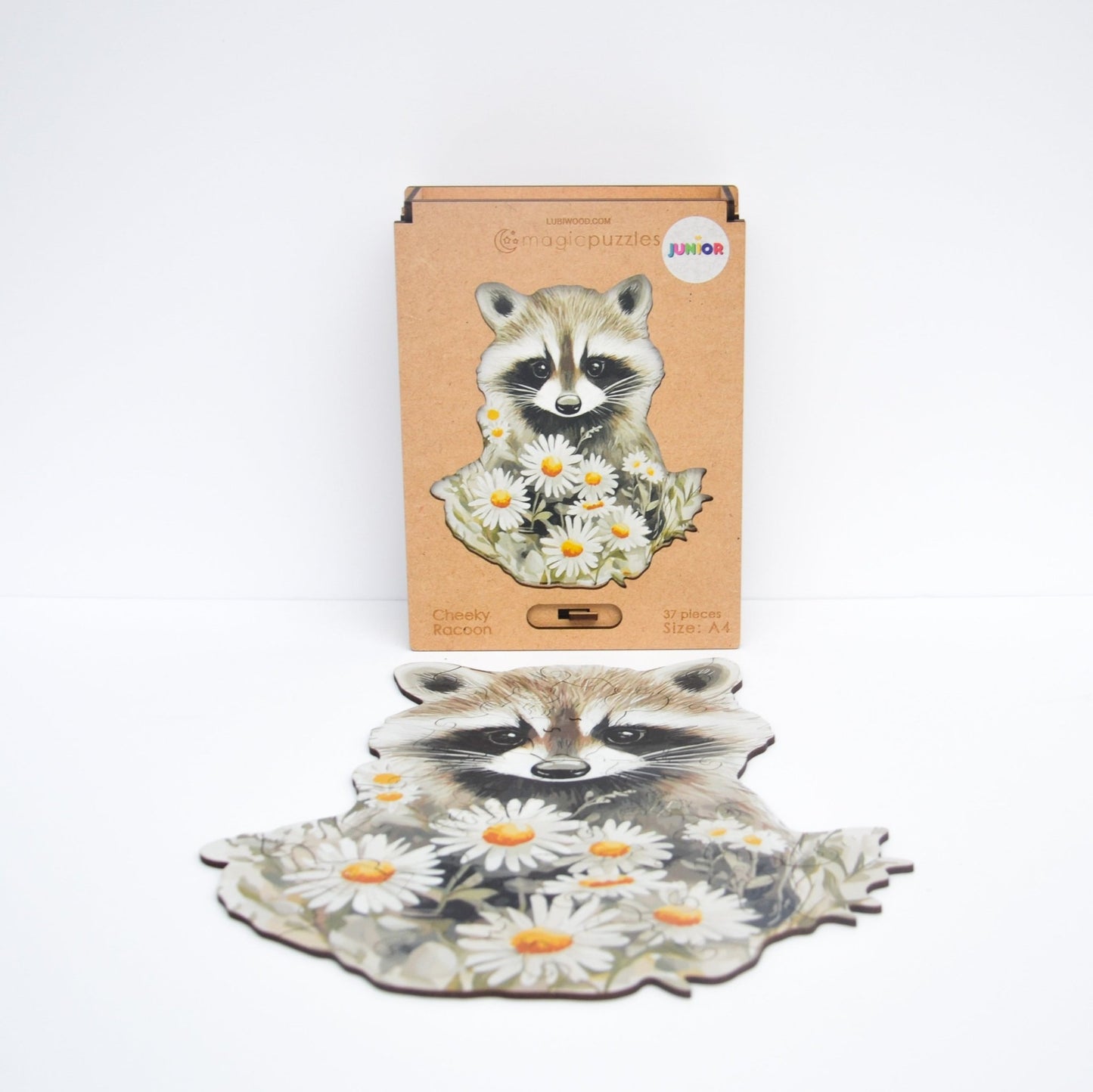 Cheeky Raccoon Junior Puzzle - Lubiwood