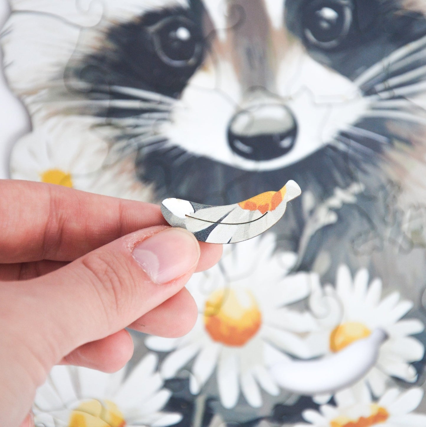 Cheeky Raccoon Junior Puzzle - Lubiwood
