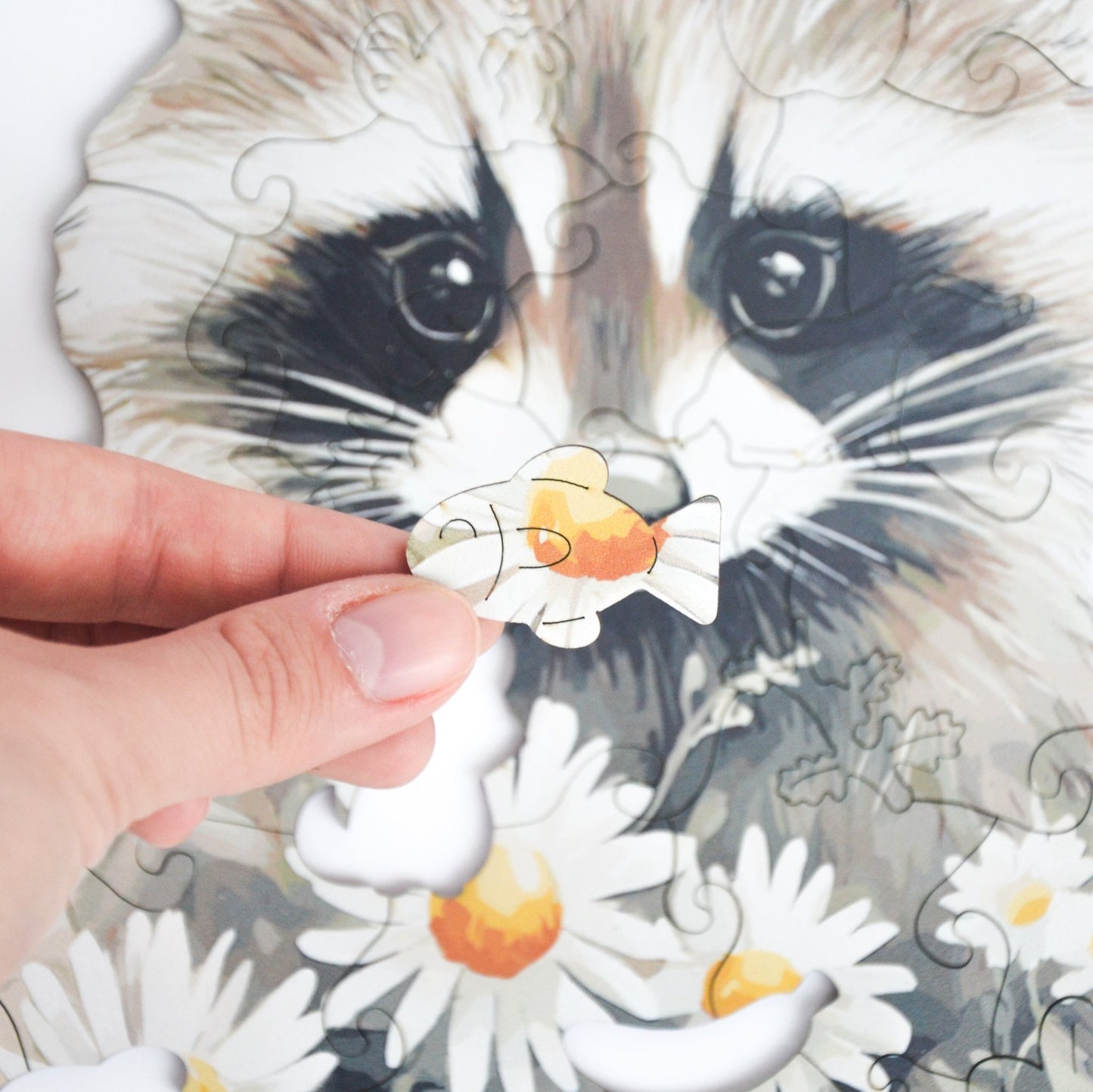 Cheeky Raccoon Junior Puzzle - Lubiwood