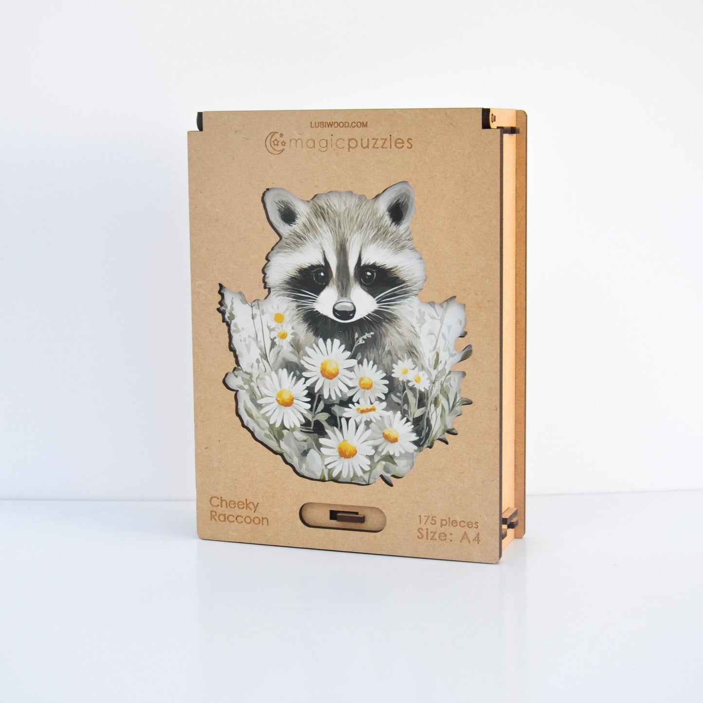 Cheeky Raccoon Puzzle - Lubiwood
