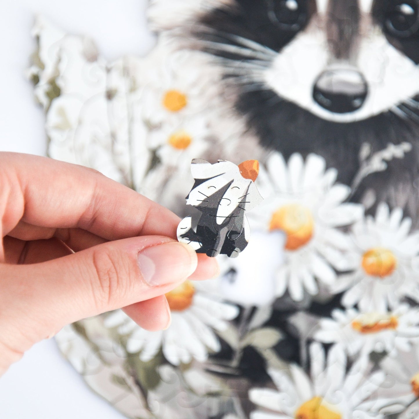 Cheeky Raccoon Puzzle - Lubiwood
