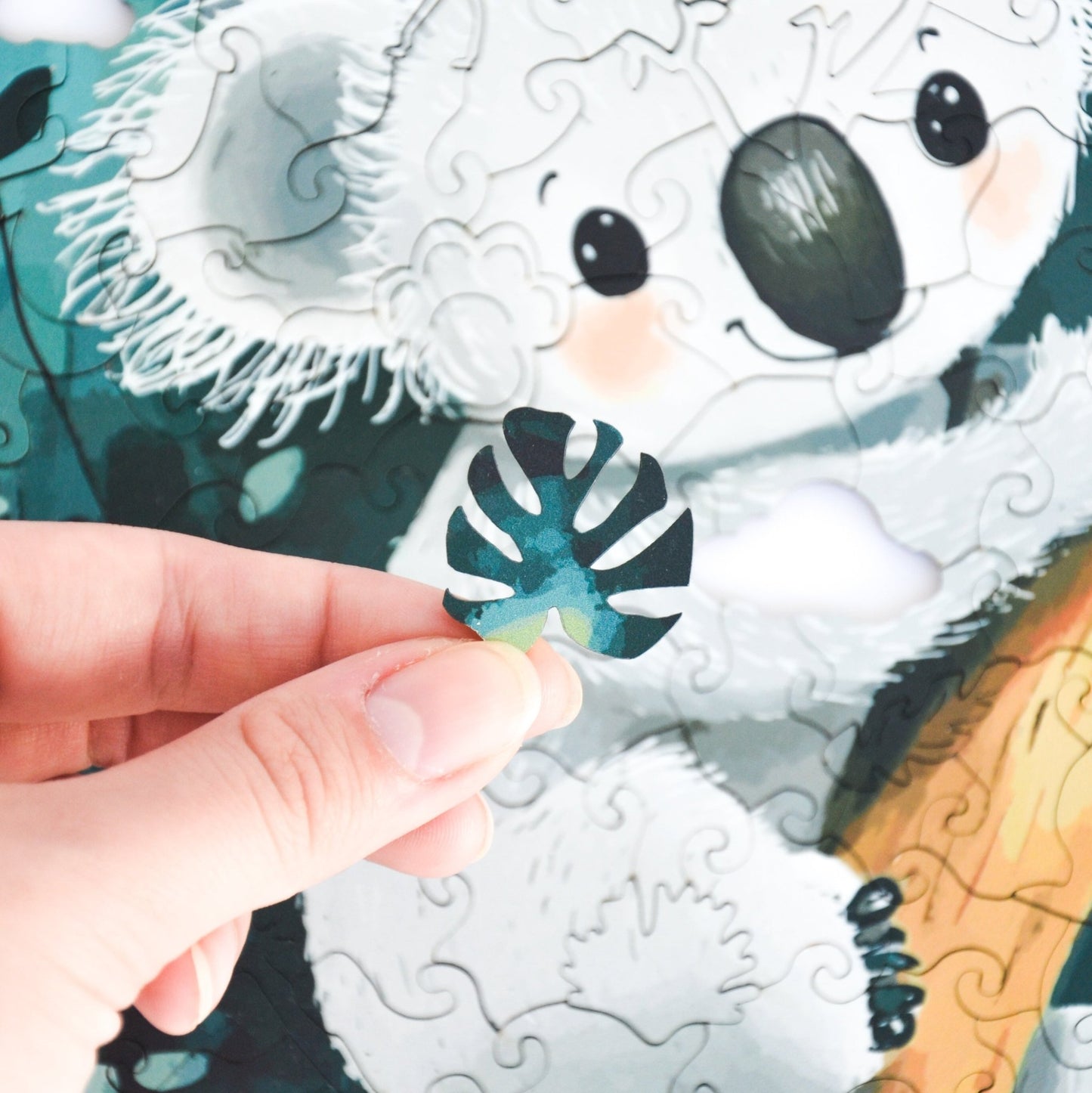 Climbing Koala Puzzle - Lubiwood