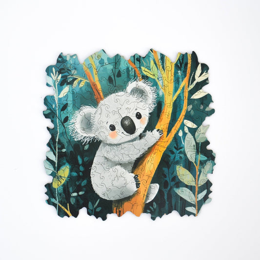 Climbing Koala Puzzle - Lubiwood