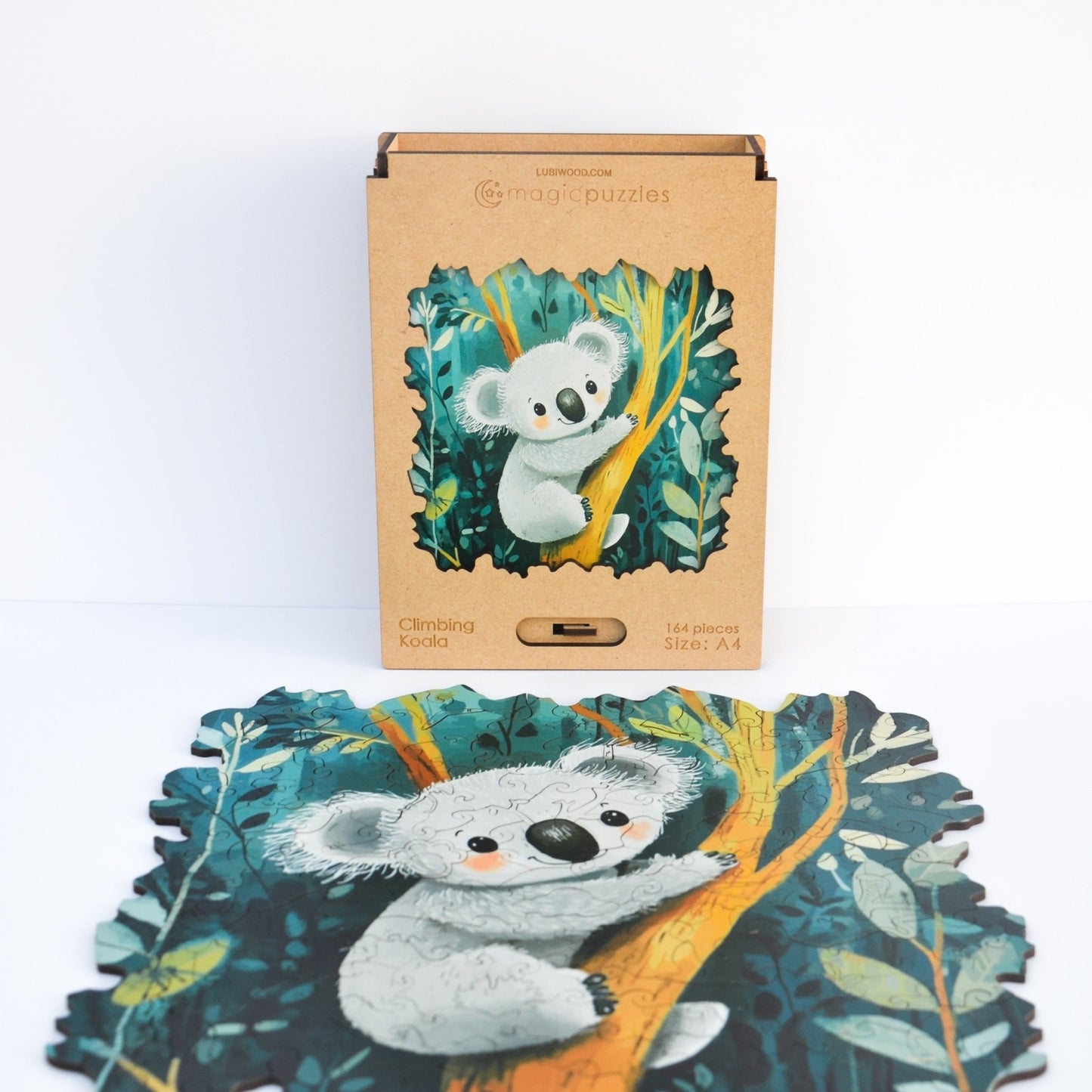 Climbing Koala Puzzle - Lubiwood