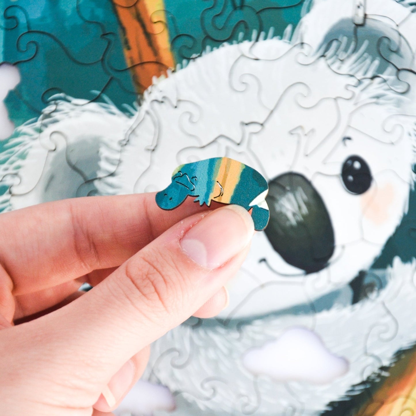 Climbing Koala Puzzle - Lubiwood