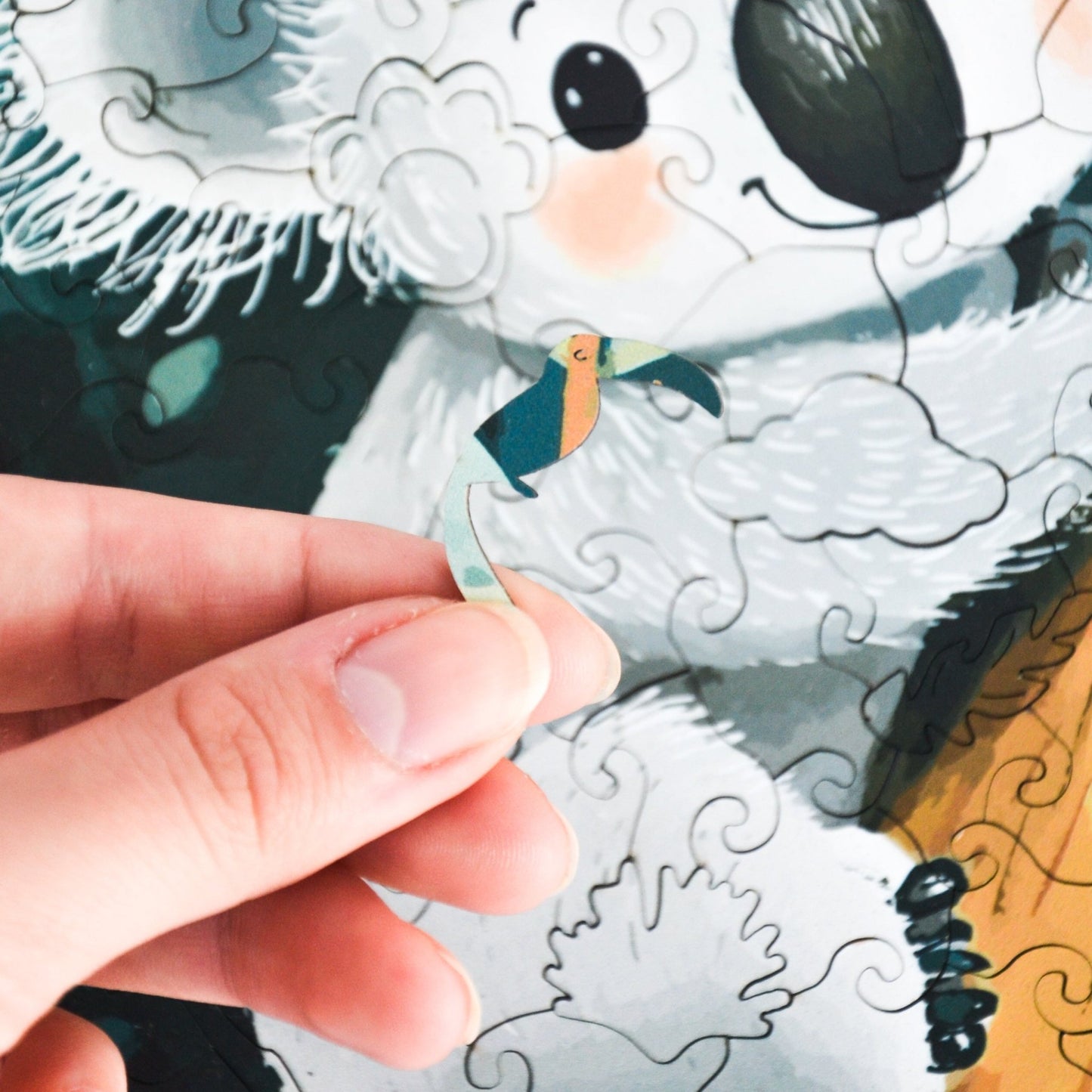 Climbing Koala Puzzle - Lubiwood