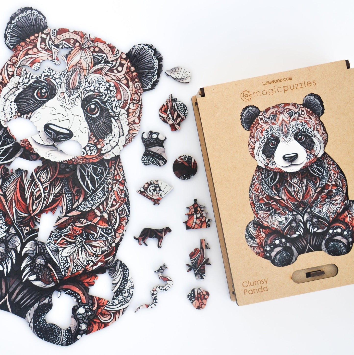 Clumsy Panda Puzzle - Lubiwood UK