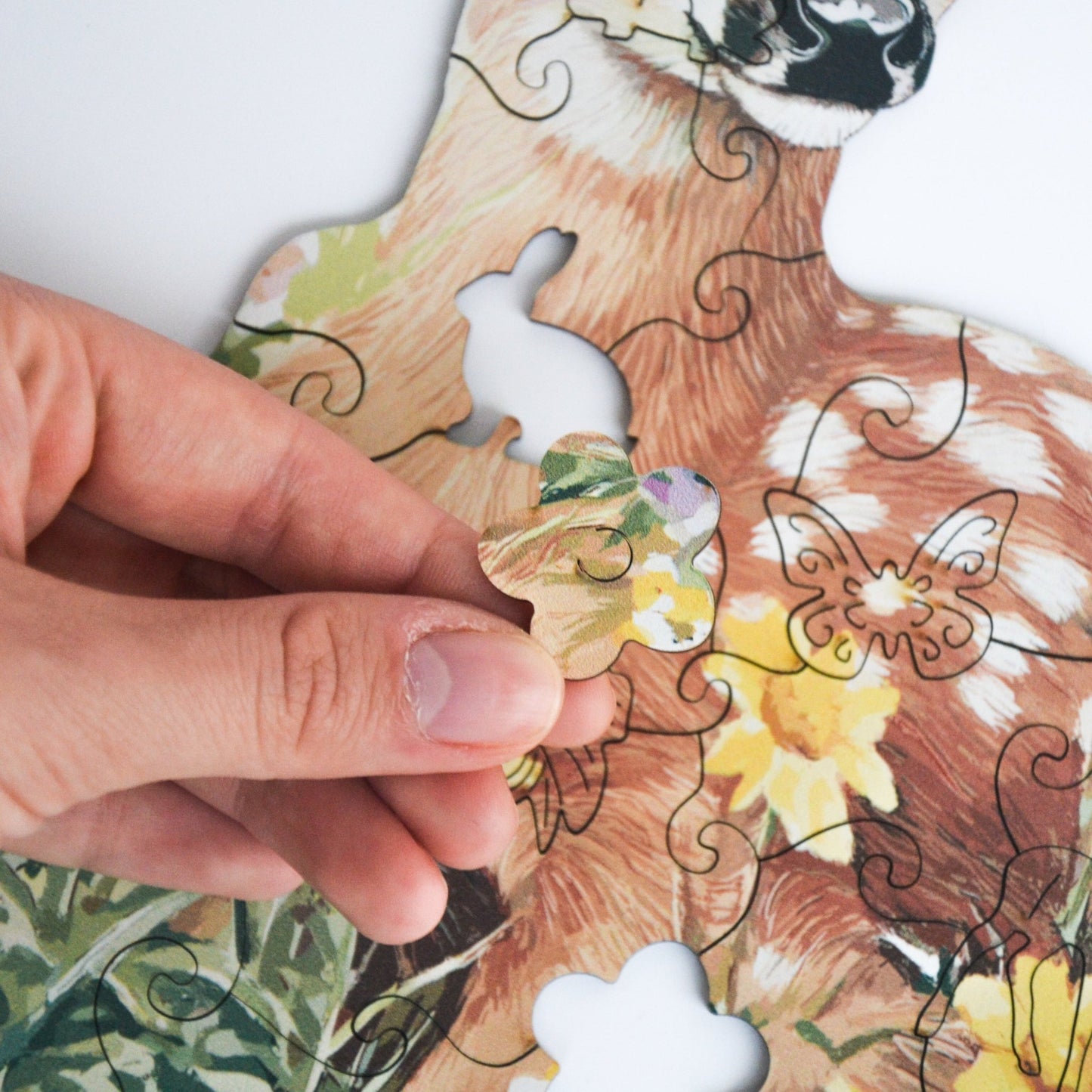 Dainty Deer Junior Puzzle - Lubiwood