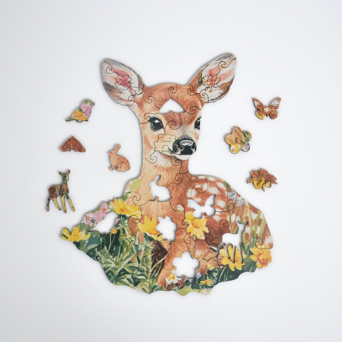 Dainty Deer Junior Puzzle - Lubiwood