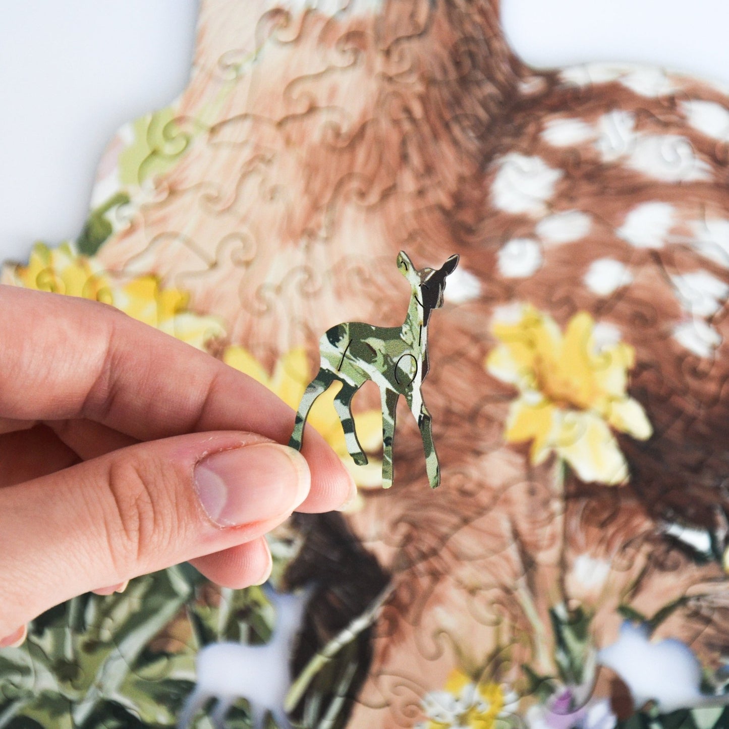 Dainty Deer Puzzle - Lubiwood