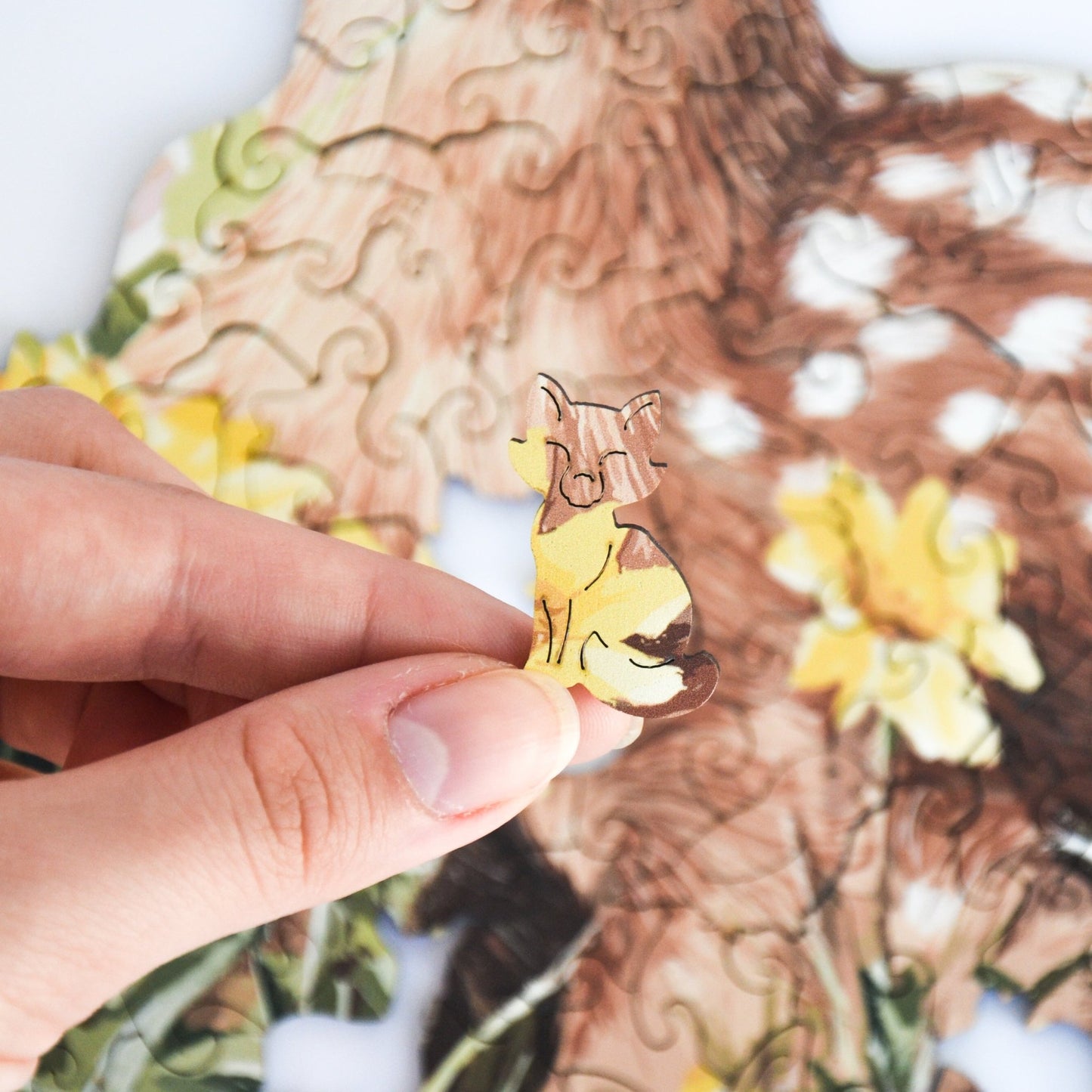 Dainty Deer Puzzle - Lubiwood