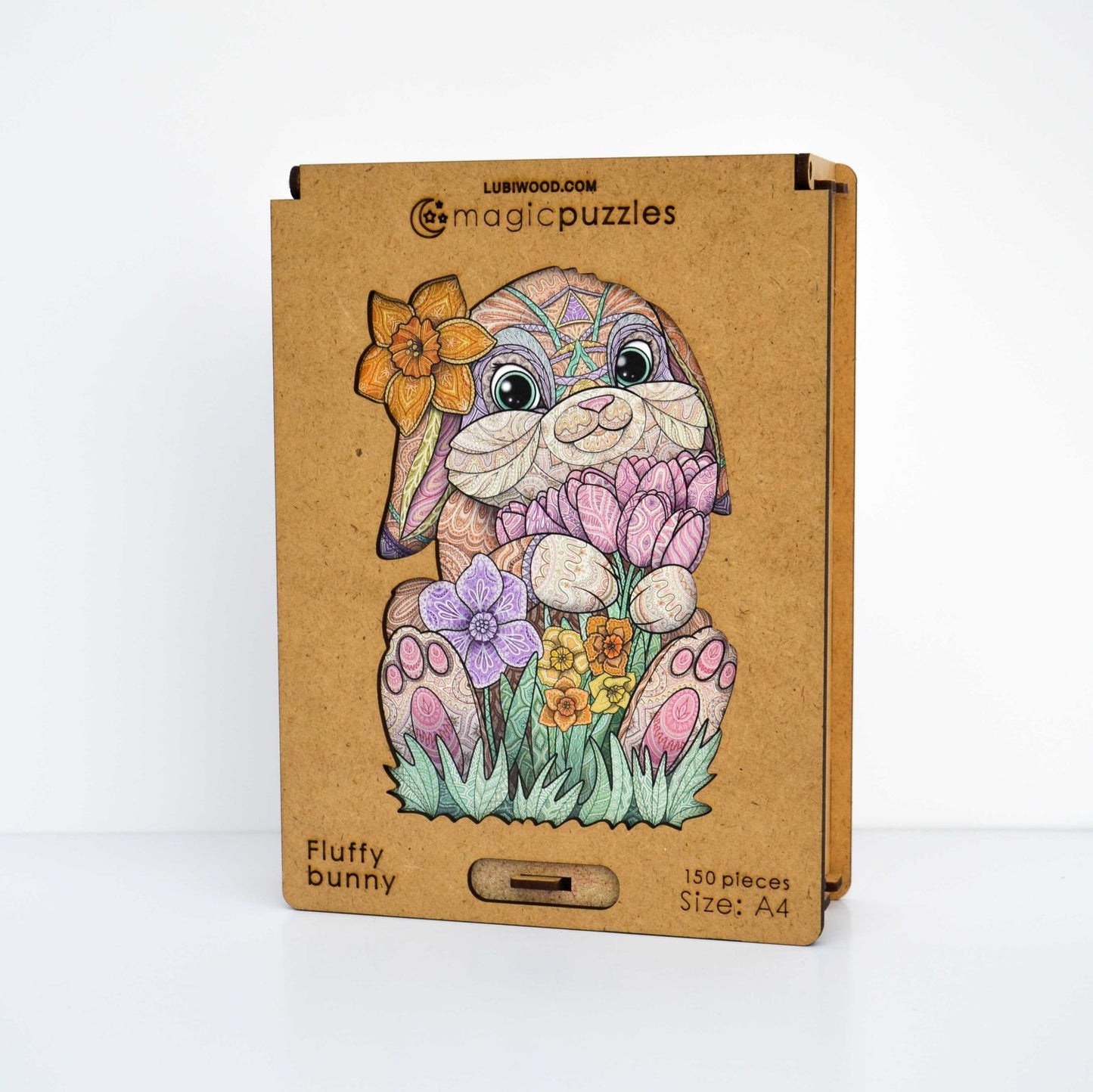 Fluffy Bunny Puzzle - Lubiwood UK