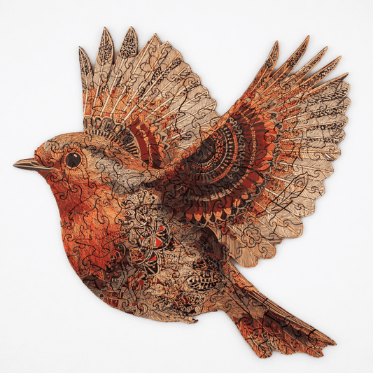 Free Bird Puzzle - Lubiwood UK