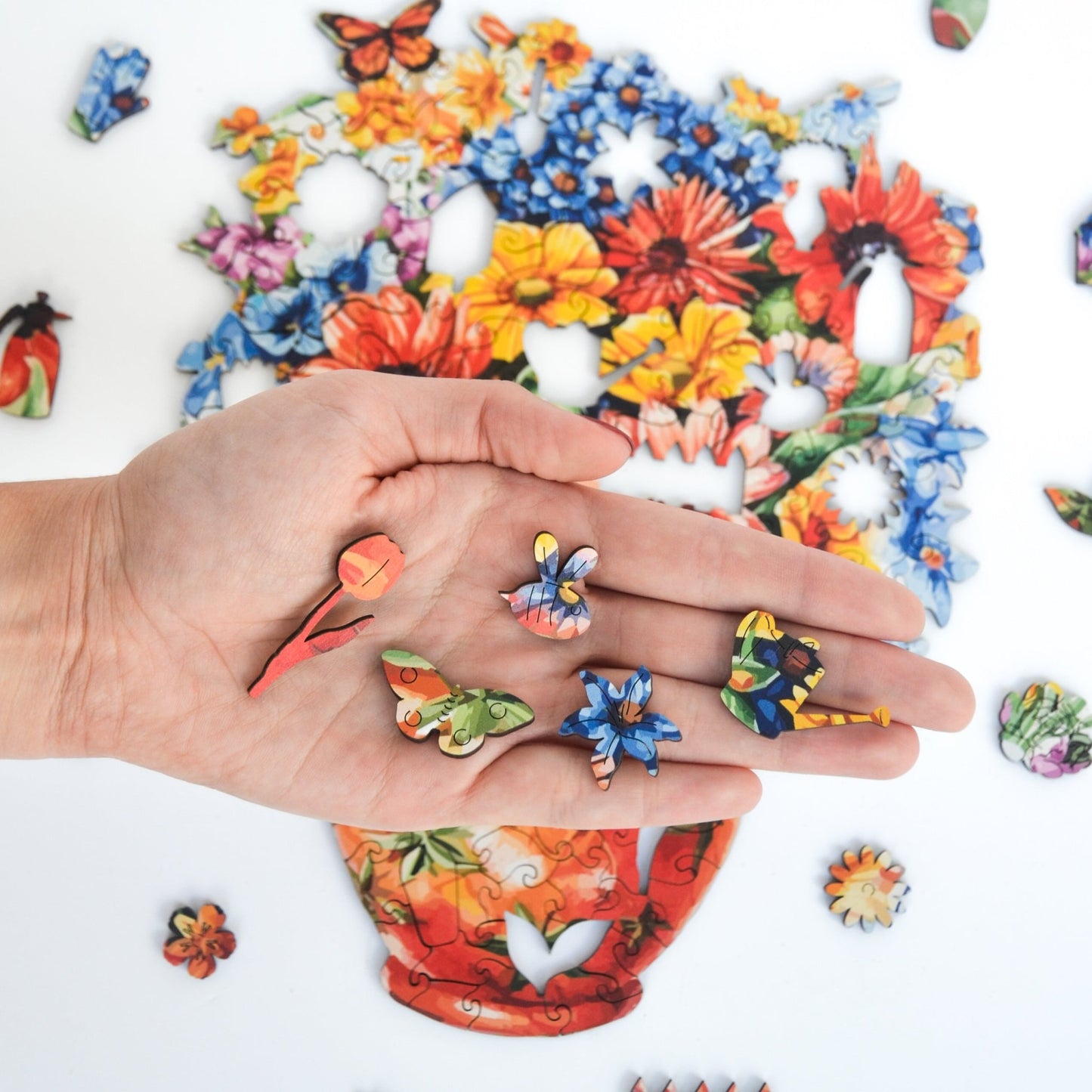 Garden Blossoms Puzzle - Lubiwood UK