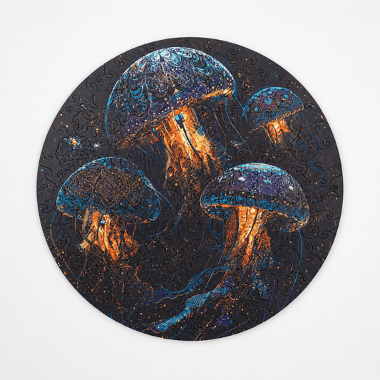 Glowing Jellyfish Puzzle - Lubiwood UK