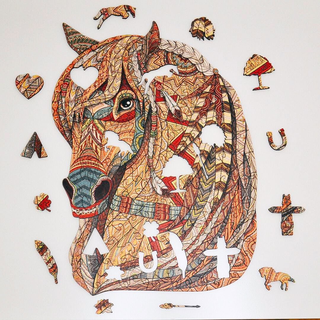 Majestic Horse Puzzle - Lubiwood UK