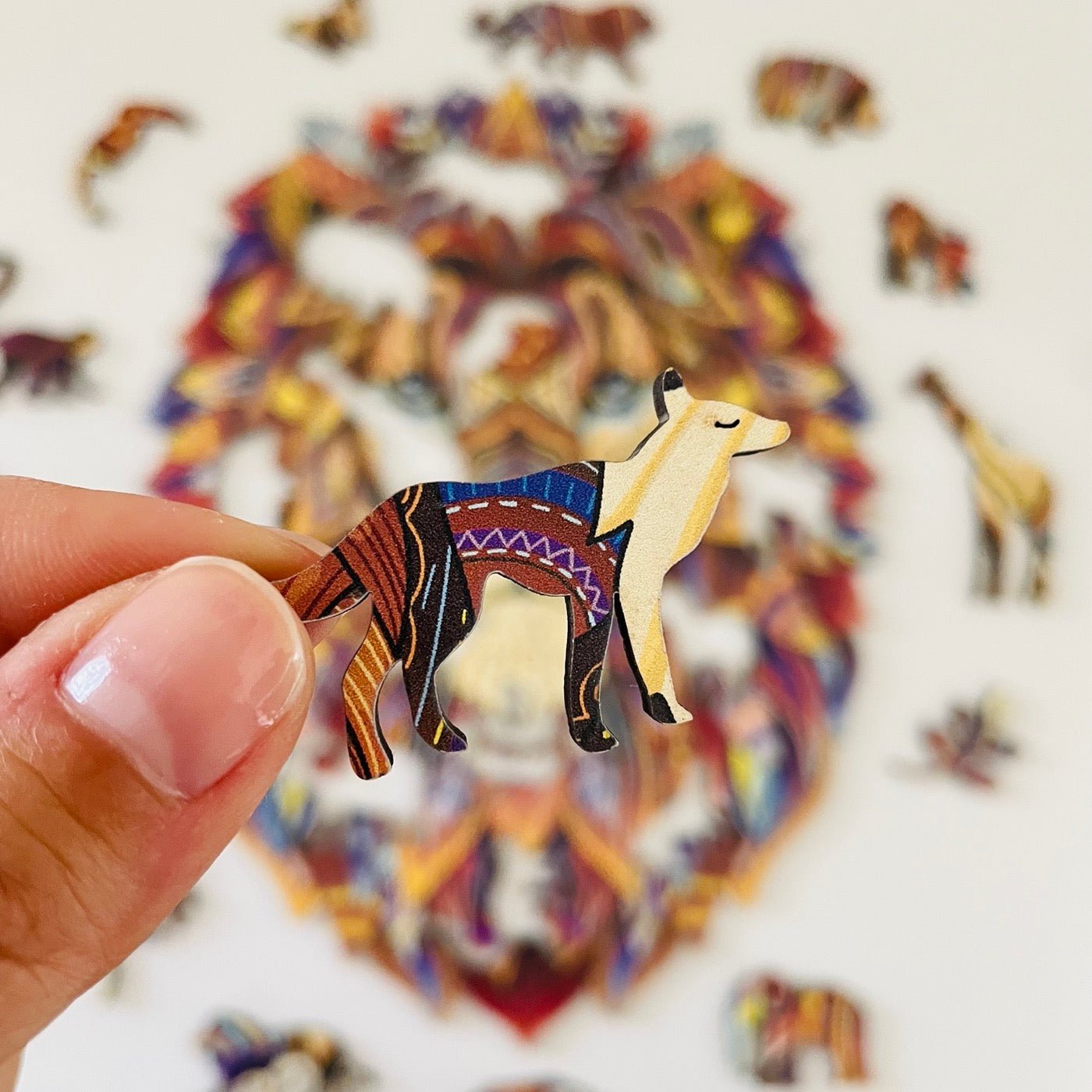Mighty Lion Puzzle - Lubiwood UK