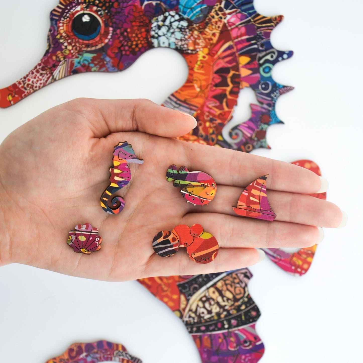 Oceanic Seahorse Puzzle - Lubiwood