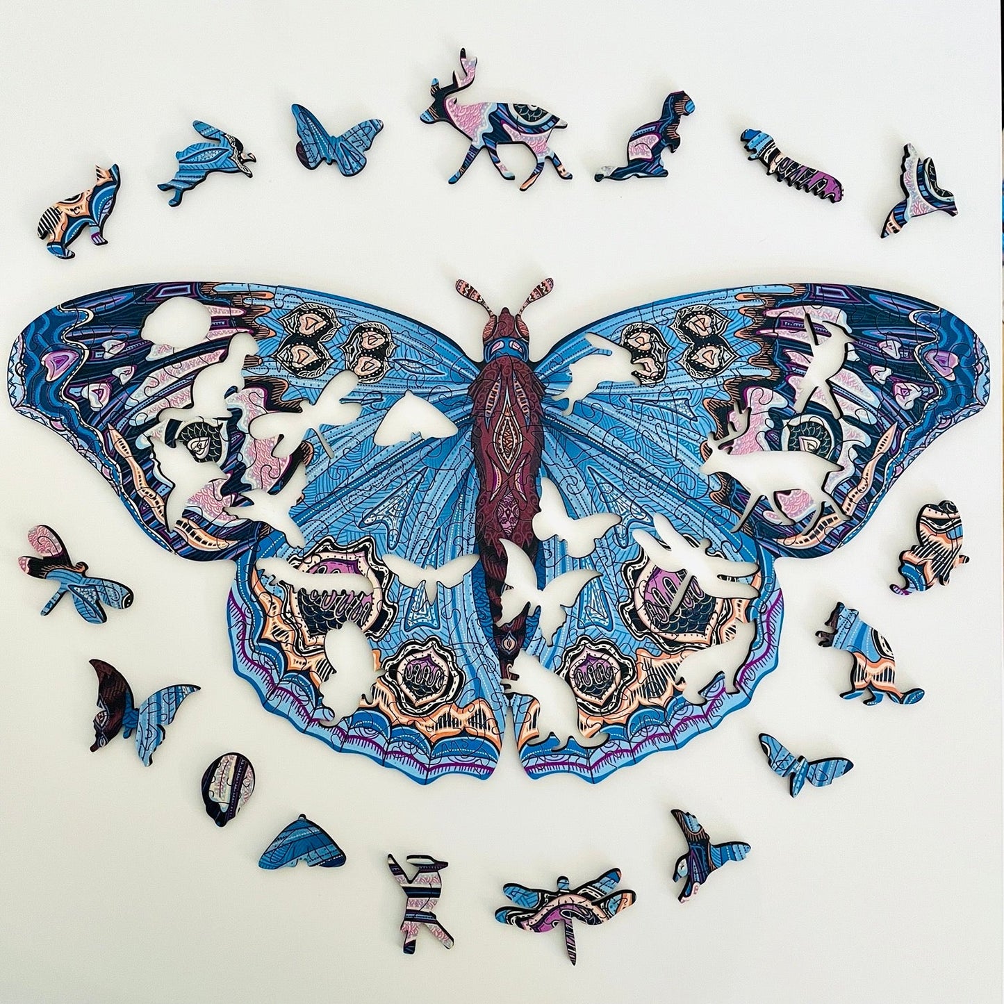 Playful Butterfly Puzzle - Lubiwood UK