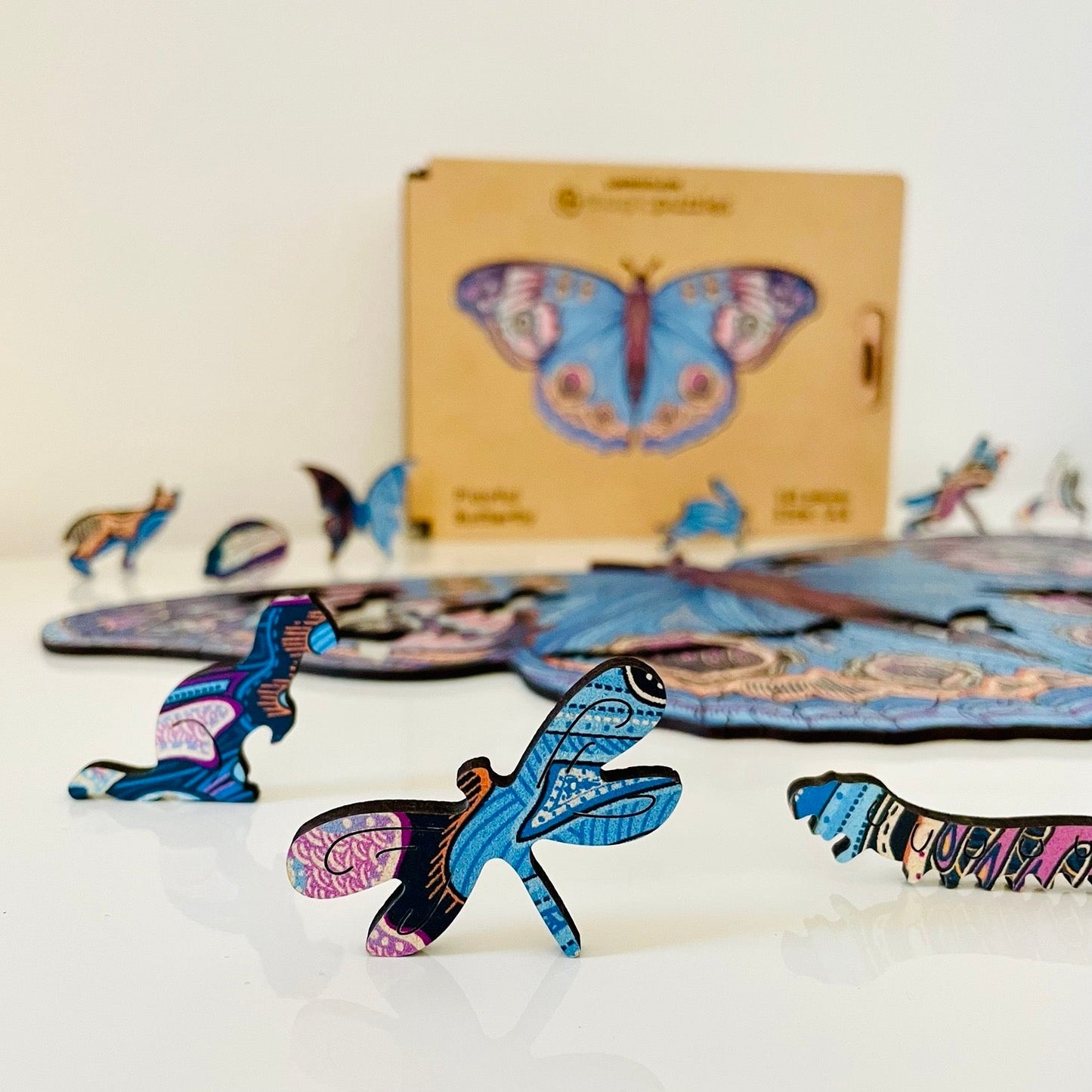 Playful Butterfly Puzzle - Lubiwood UK