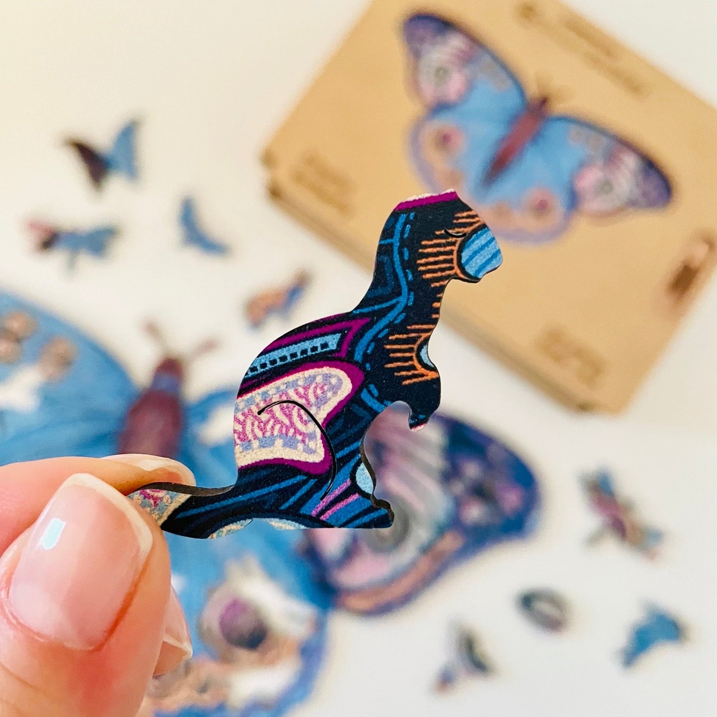 Playful Butterfly Puzzle - Lubiwood UK