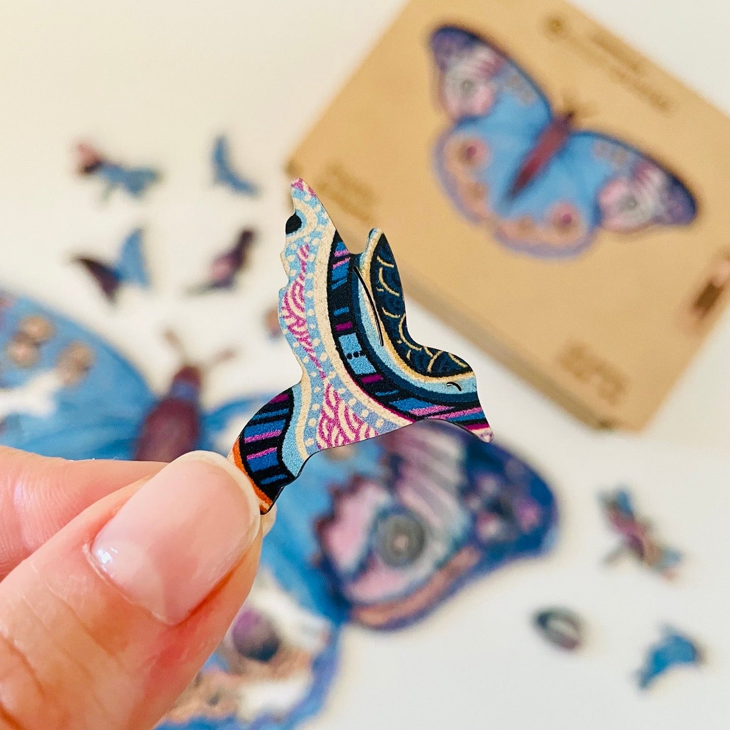 Playful Butterfly Puzzle - Lubiwood UK