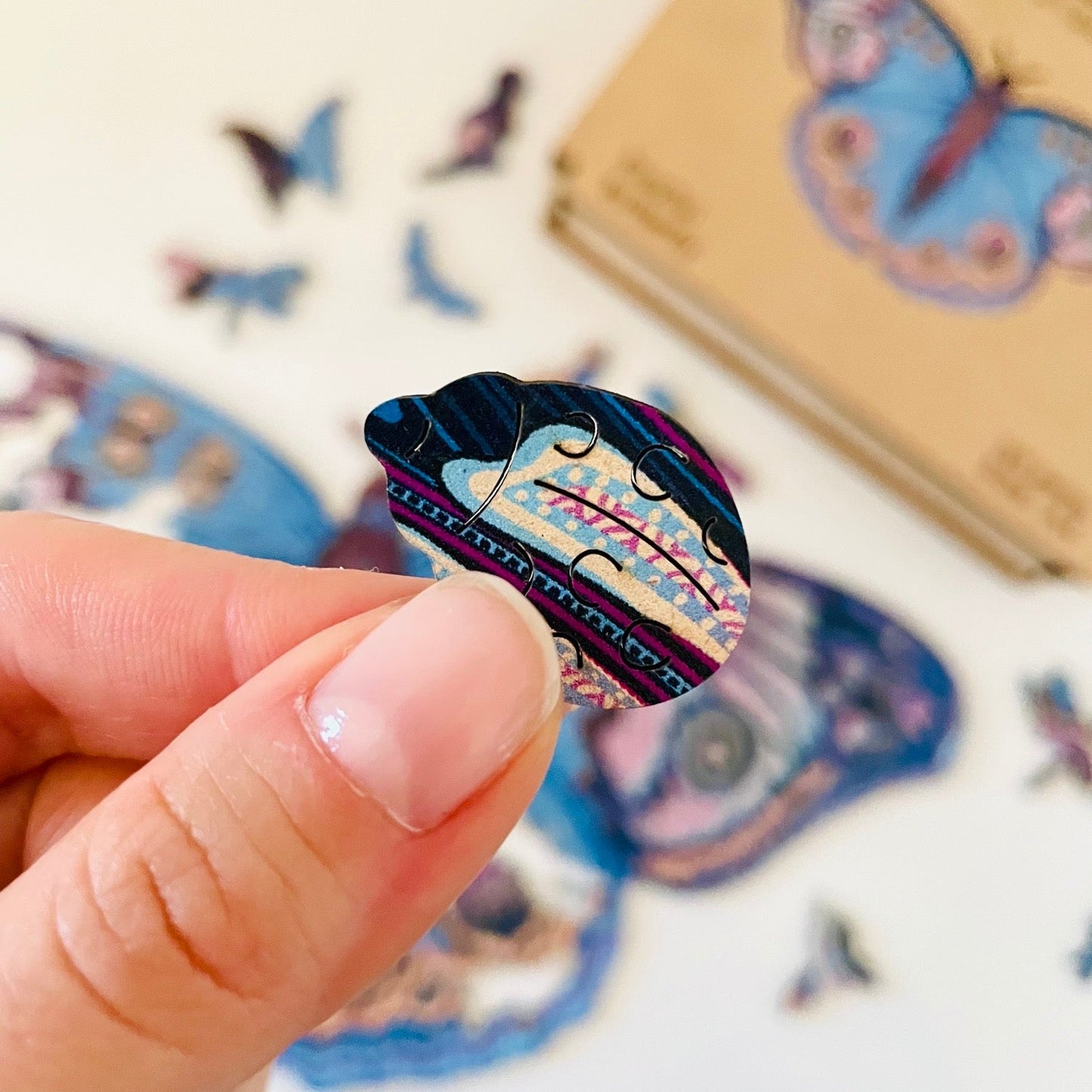Playful Butterfly Puzzle - Lubiwood UK