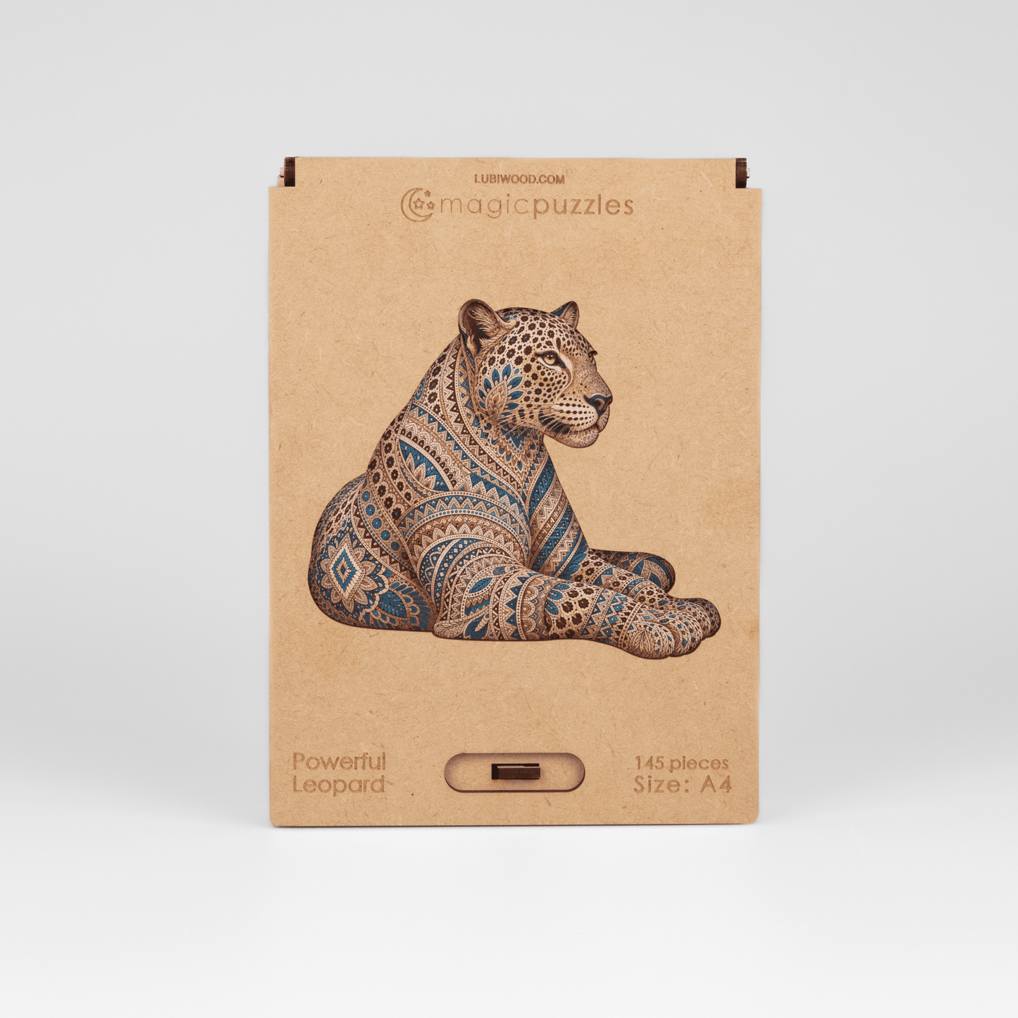 Powerful Leopard Puzzle - Lubiwood UK