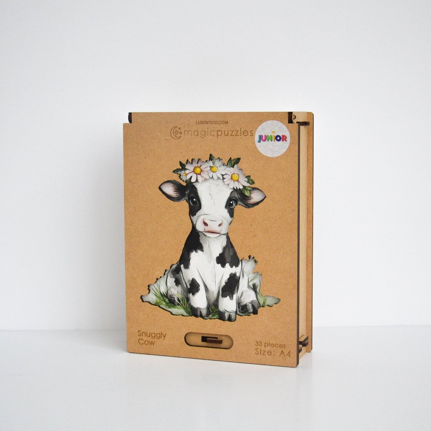 Snuggly Cow Junior Puzzle - Lubiwood
