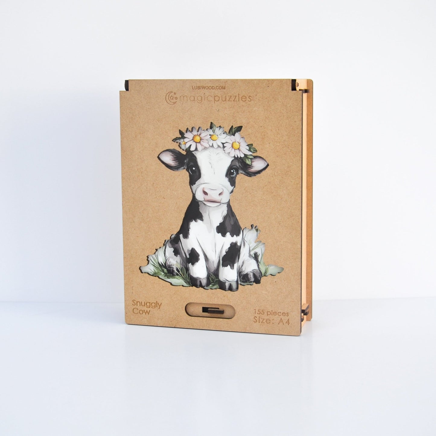 Snuggly Cow Puzzle - Lubiwood