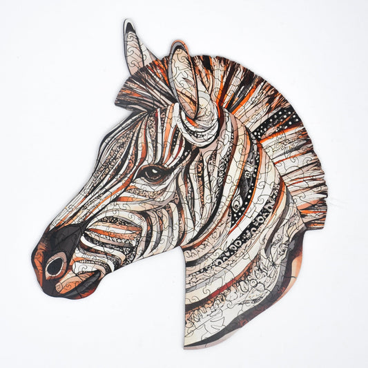 Striped Zebra Puzzle - Lubiwood UK