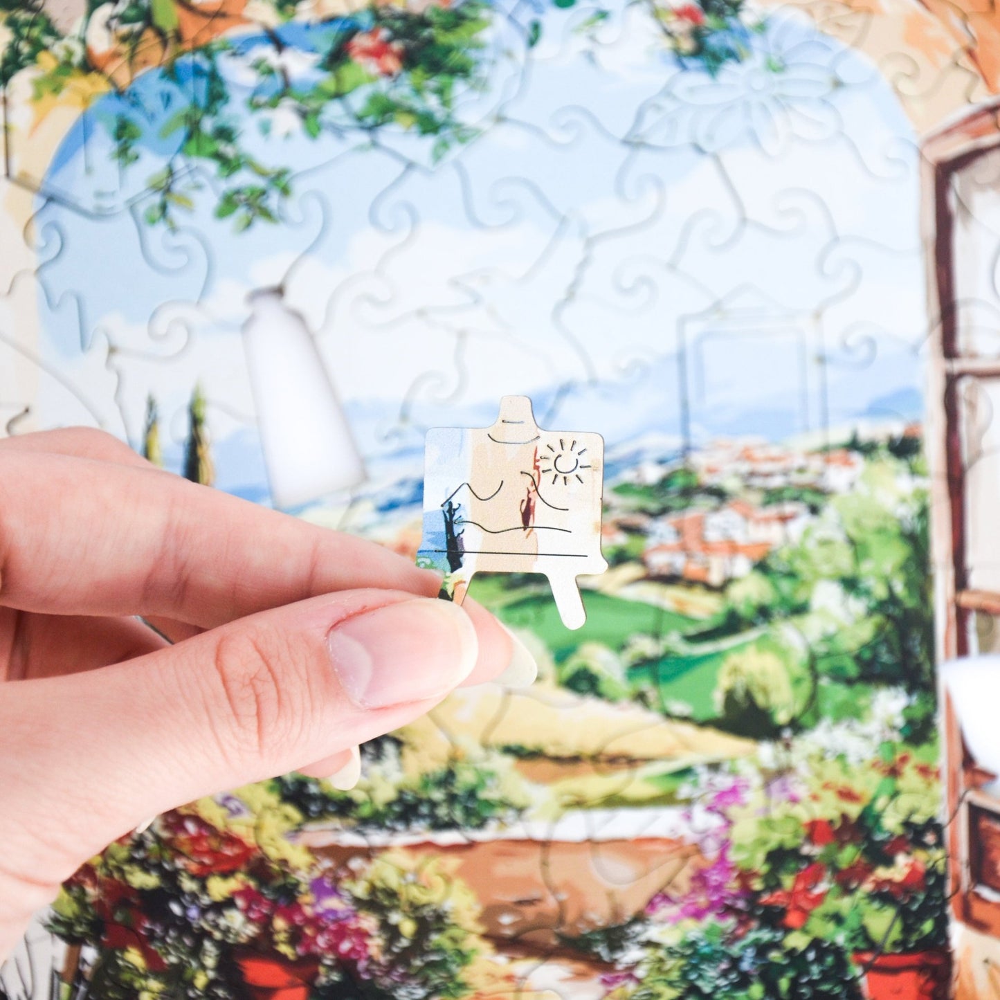 Tuscan View Puzzle - Lubiwood