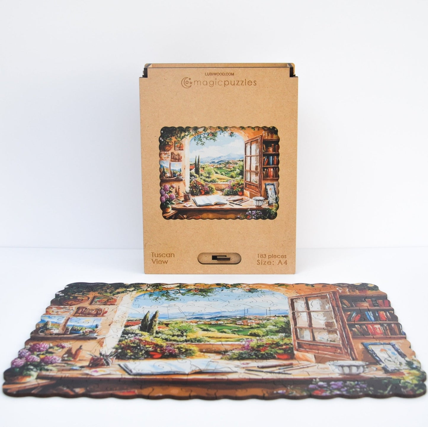 Tuscan View Puzzle - Lubiwood