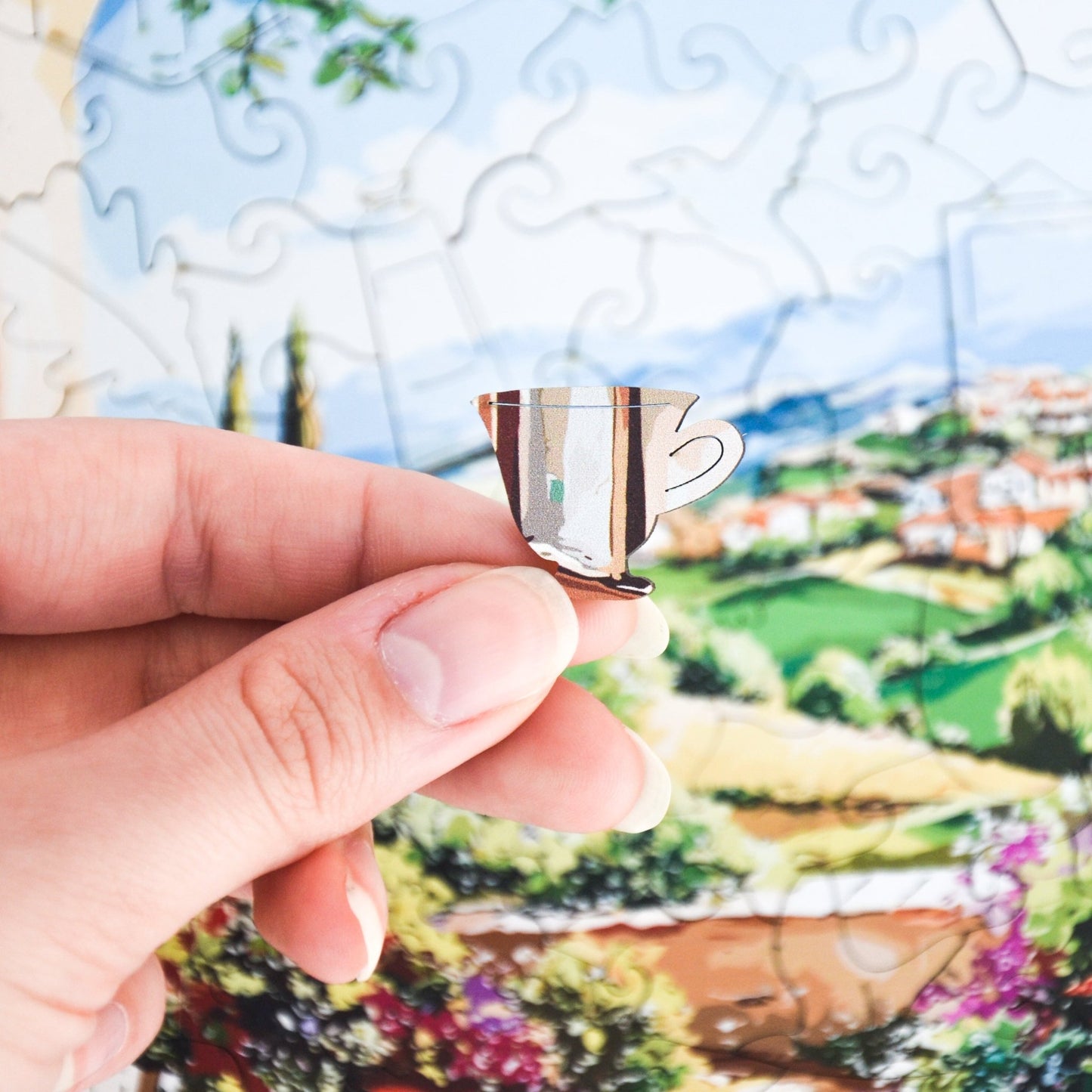 Tuscan View Puzzle - Lubiwood