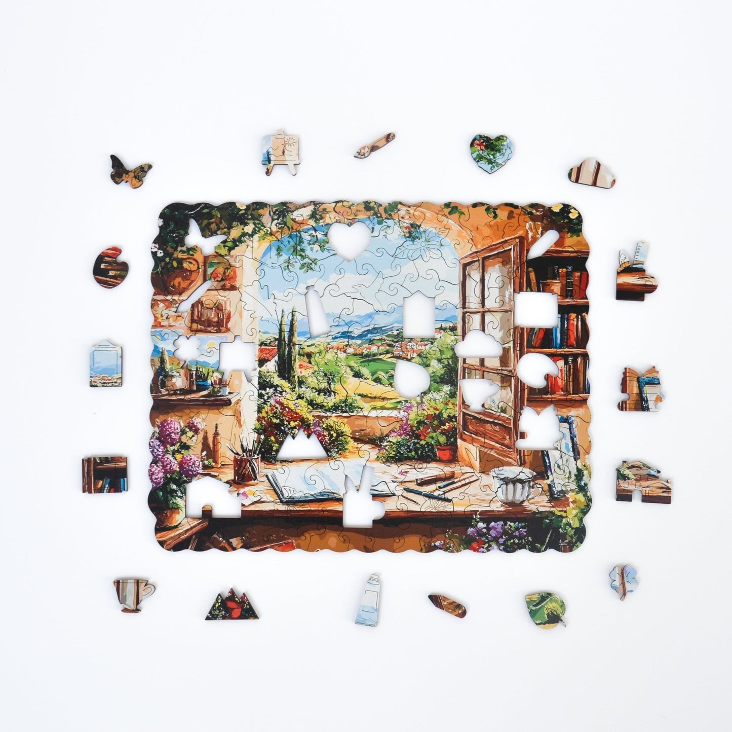 Tuscan View Puzzle - Lubiwood