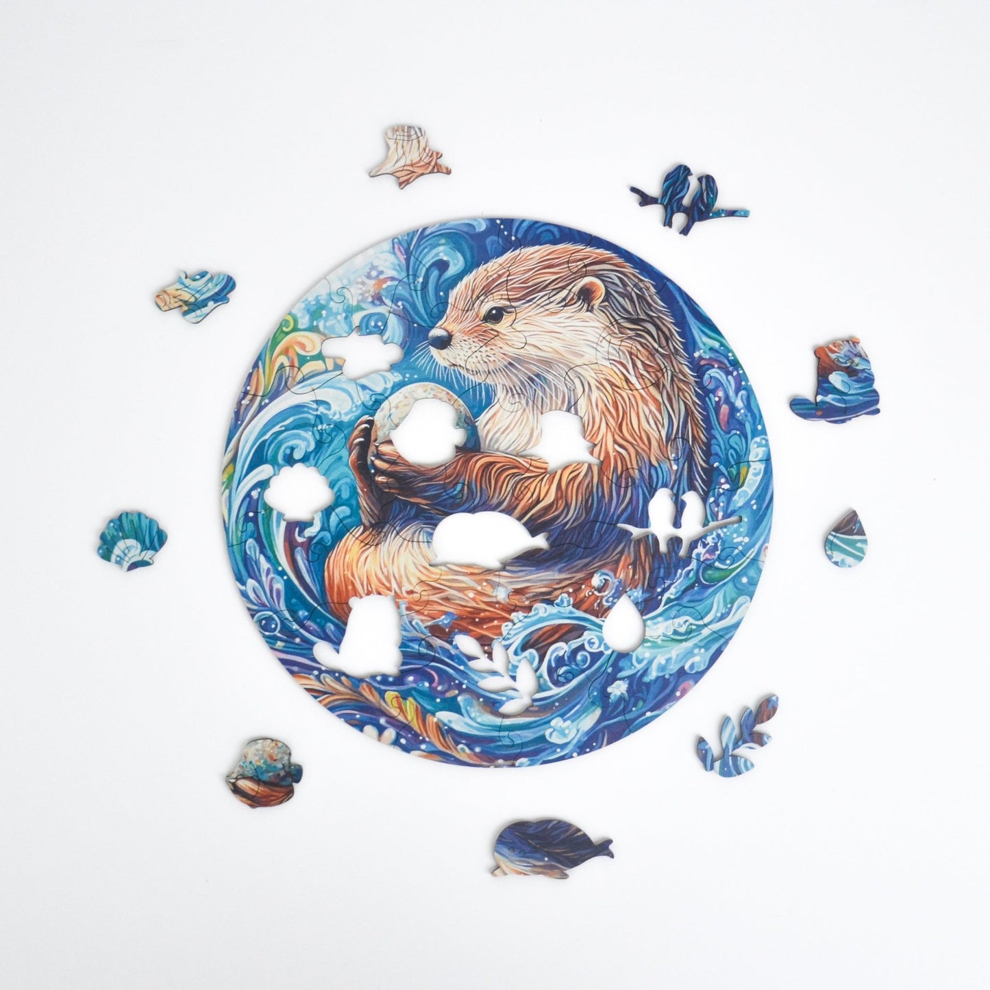 Water Otter Junior Puzzle - Lubiwood