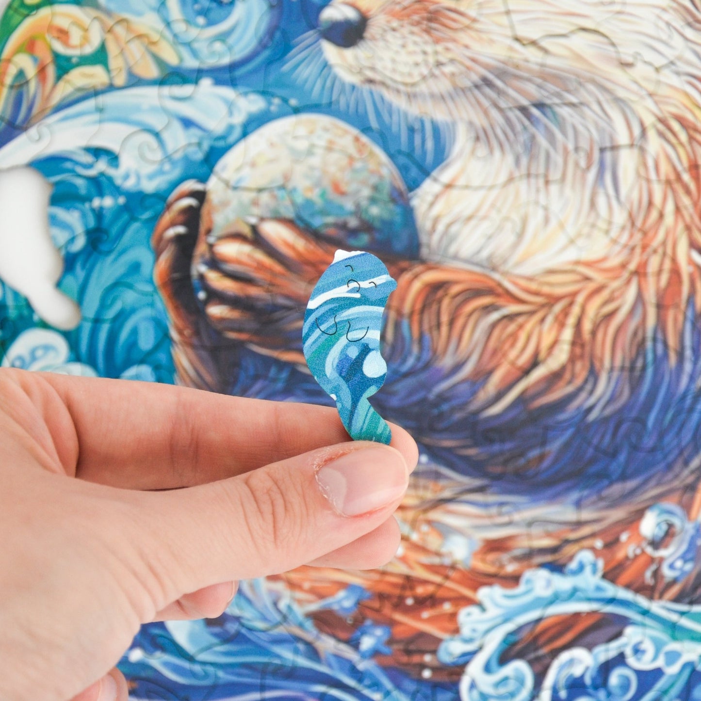 Water Otter Puzzle - Lubiwood