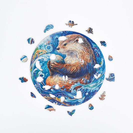 Water Otter Puzzle - Lubiwood