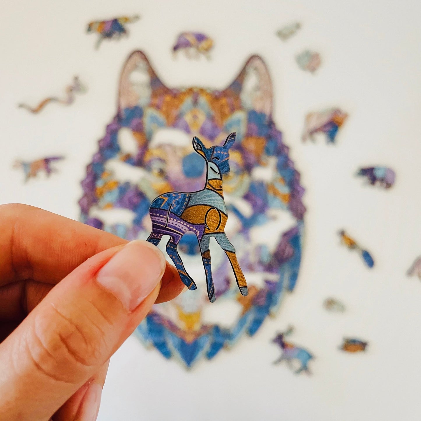 Wild Wolf Puzzle - Lubiwood UK