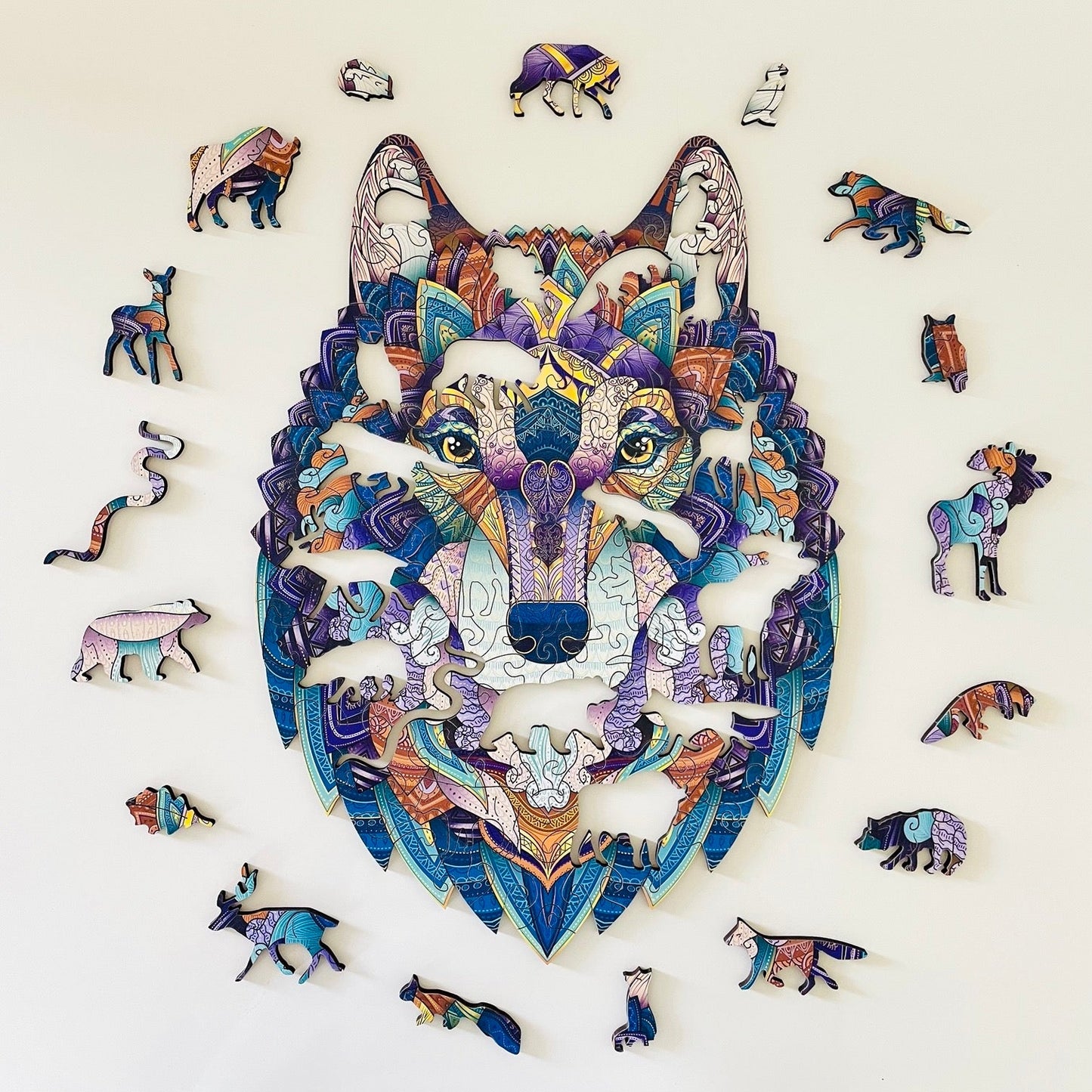 Wild Wolf Puzzle - Lubiwood UK