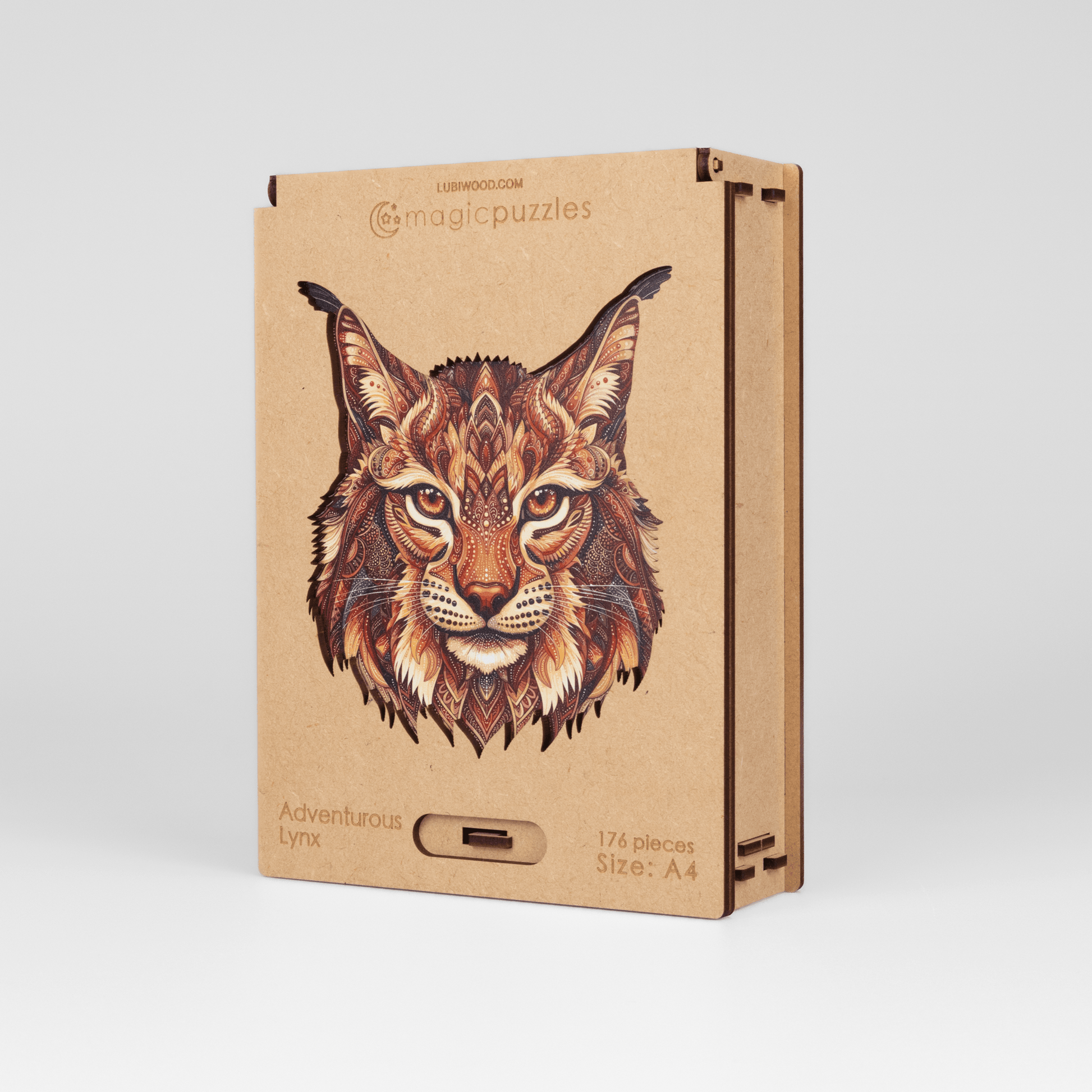 Adventurous Lynx Puzzle - Lubiwood UK