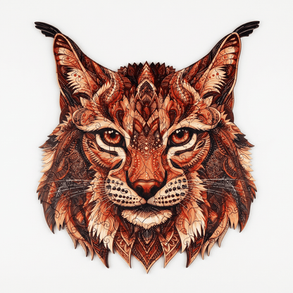 Adventurous Lynx Puzzle - Lubiwood UK