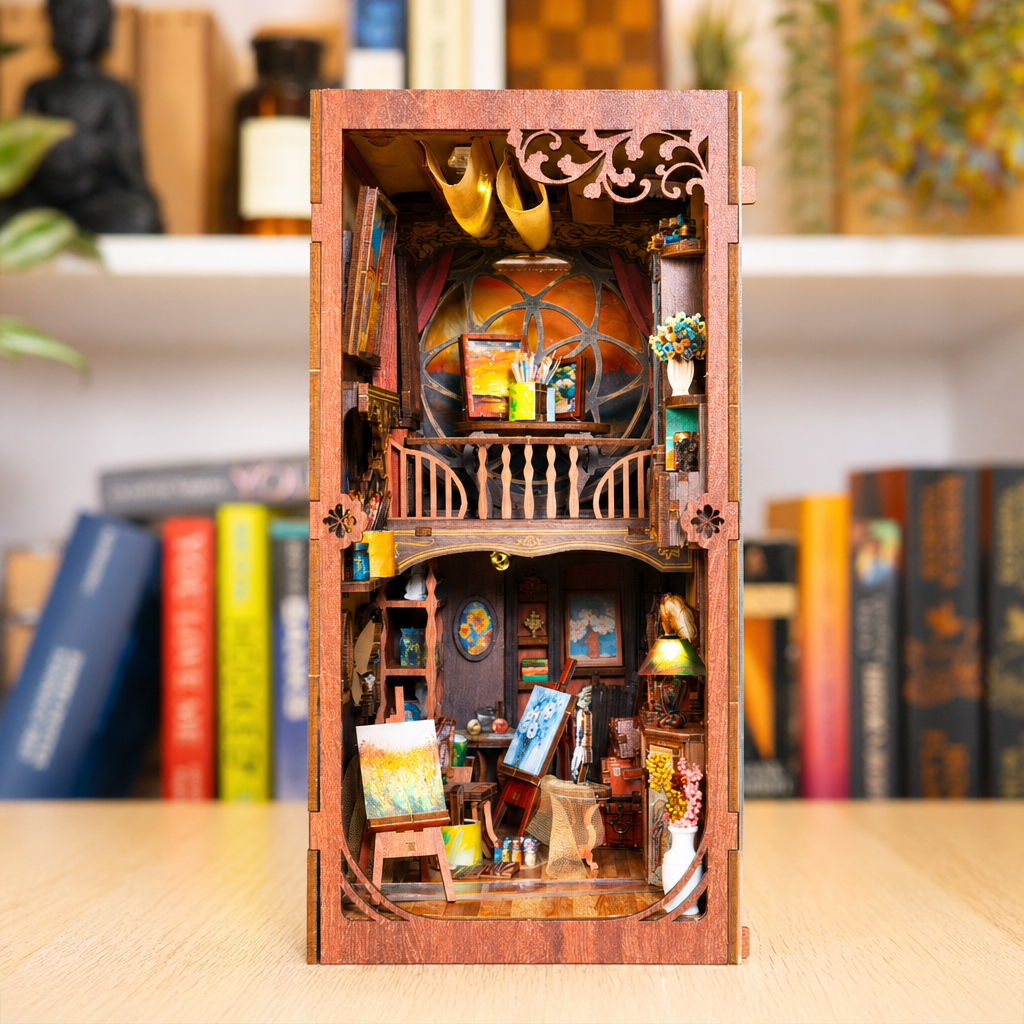 Art Workshop Book Nook - Lubiwood UK