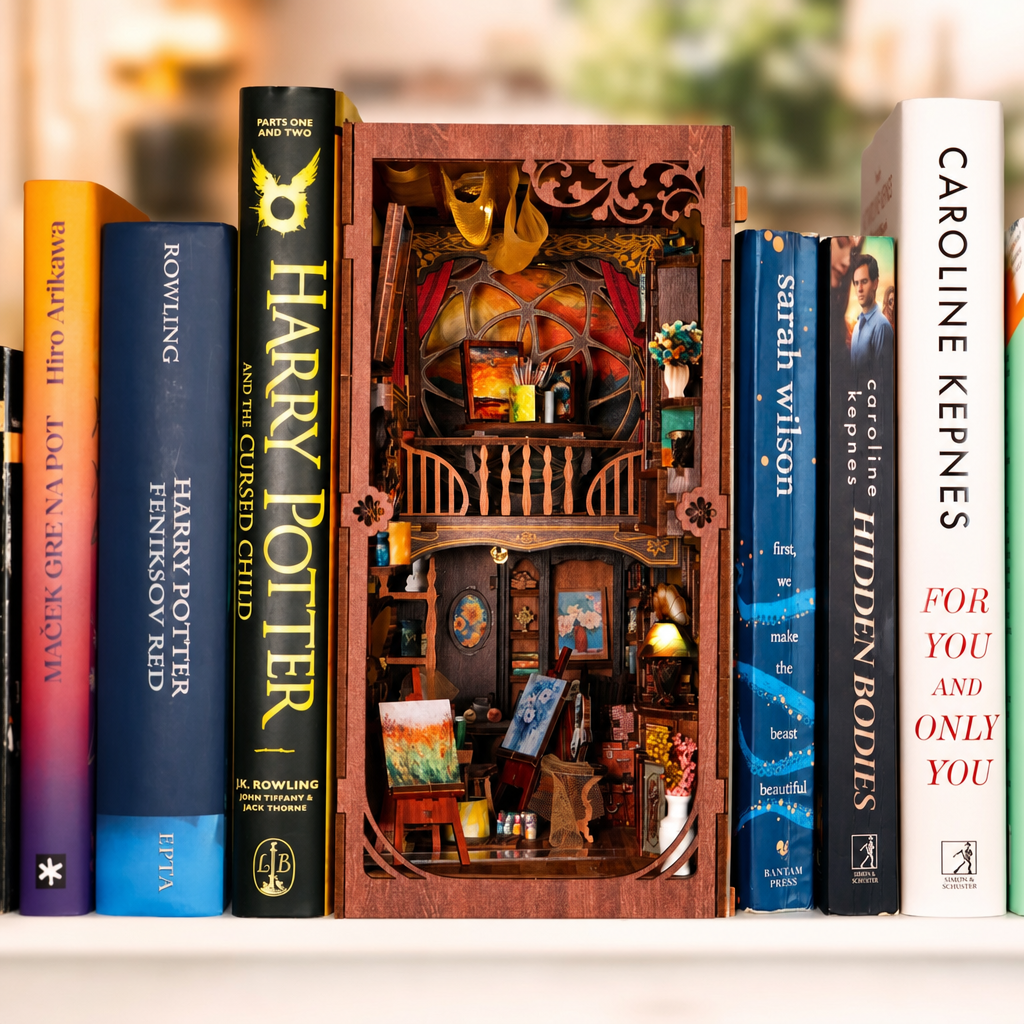 Art Workshop Book Nook - Lubiwood UK