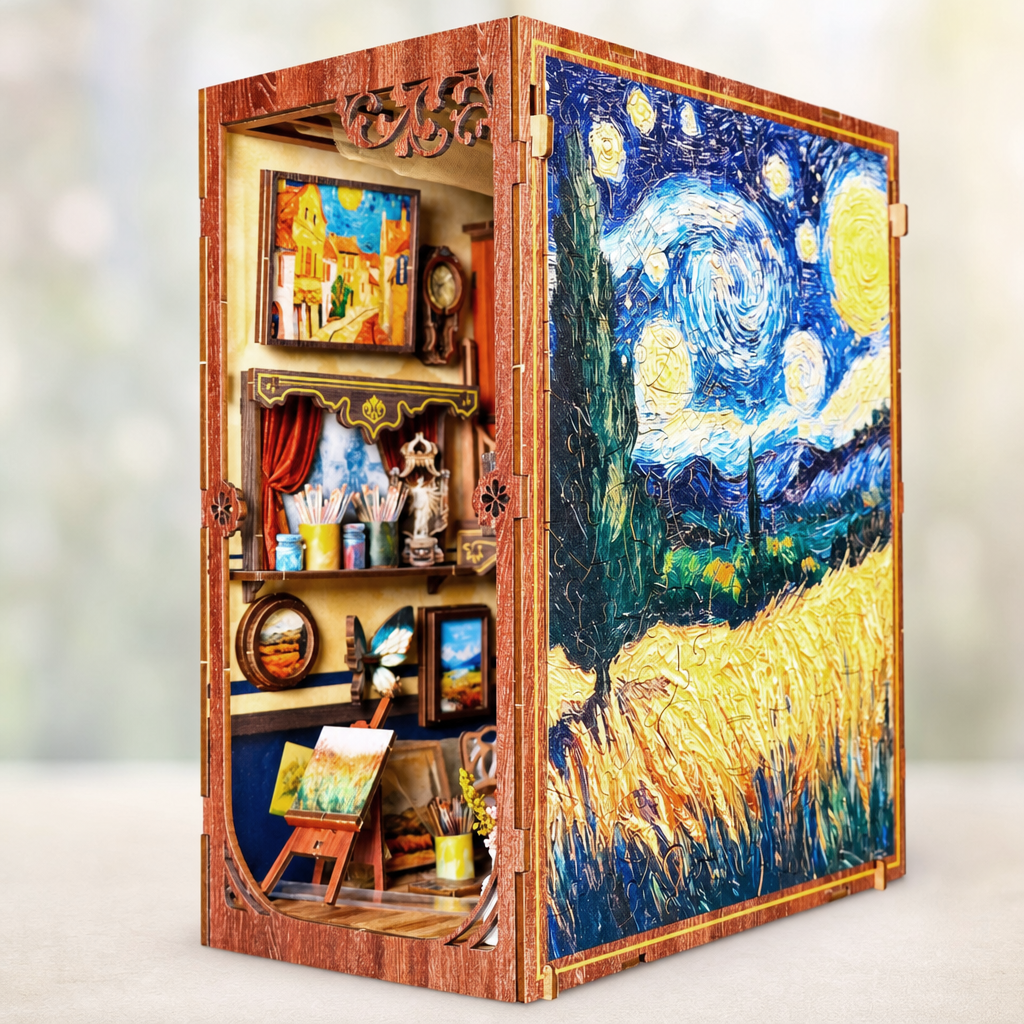 Art Workshop Book Nook - Lubiwood UK